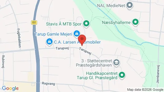 Lagerlokaler til leje i Odense NV - Foto fra Google Street View