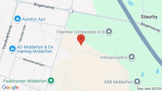Lagerlokaler til leje i Middelfart - Foto fra Google Street View