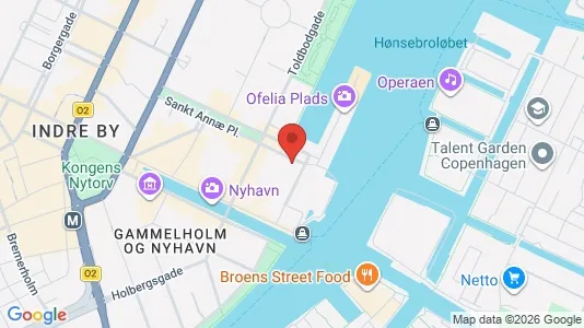 Erhvervslokaler til leje i København K - Foto fra Google Street View