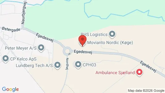Erhvervslokaler til leje i Køge - Foto fra Google Street View