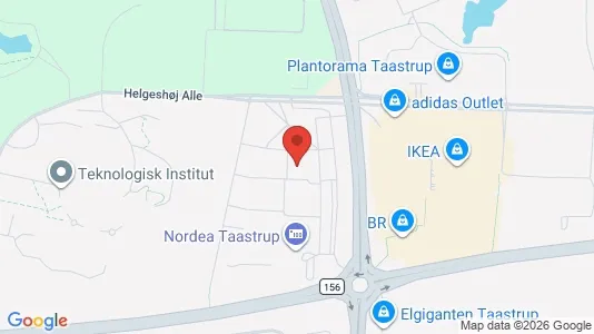 Erhvervslokaler til leje i Taastrup - Foto fra Google Street View