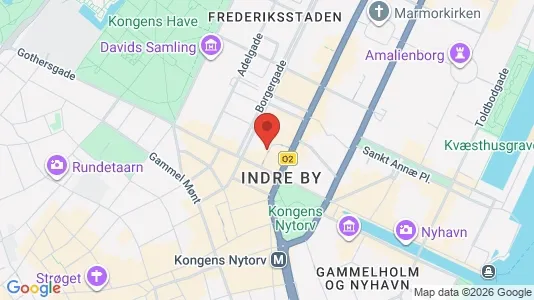 Erhvervslokaler til leje i København K - Foto fra Google Street View