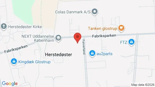Erhvervslokaler til leje i Glostrup - Foto fra Google Street View