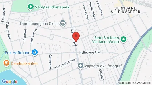 Erhvervslokaler til leje i Vanløse - Foto fra Google Street View
