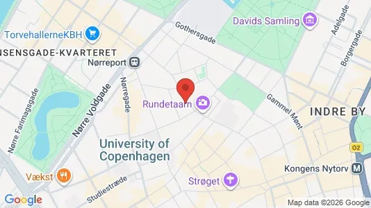 Erhvervslokaler til leje i København K - kort over placeringen