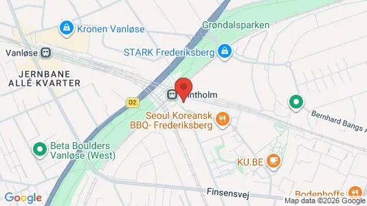 Erhvervslokaler til leje i Frederiksberg - Foto fra Google Street View