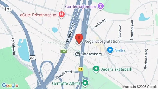 Erhvervslokaler til leje i Gentofte - Foto fra Google Street View