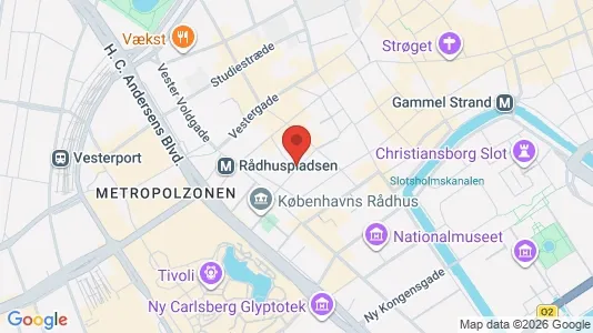 Erhvervslokaler til leje i København K - Foto fra Google Street View