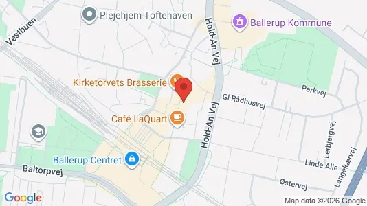 Erhvervslokaler til leje i Ballerup - kort over placeringen