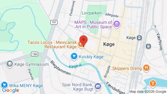 Erhvervslokaler til leje i Køge - Foto fra Google Street View