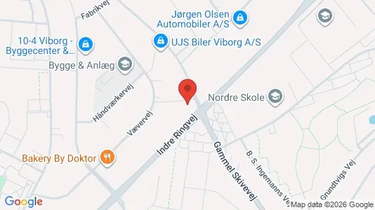 Erhvervslokaler til leje i Viborg - Foto fra Google Street View