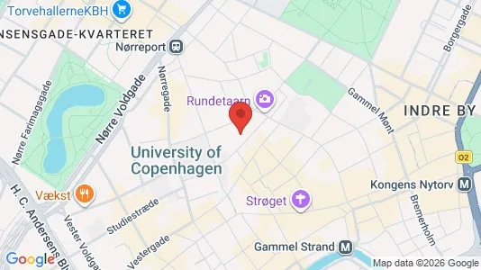 Erhvervslokaler til leje i København K - kort over placeringen