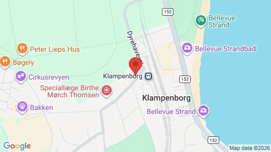 Erhvervslokaler til leje i Klampenborg - Foto fra Google Street View
