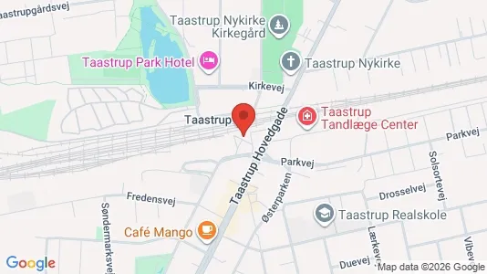 Erhvervslokaler til leje i Taastrup - Foto fra Google Street View