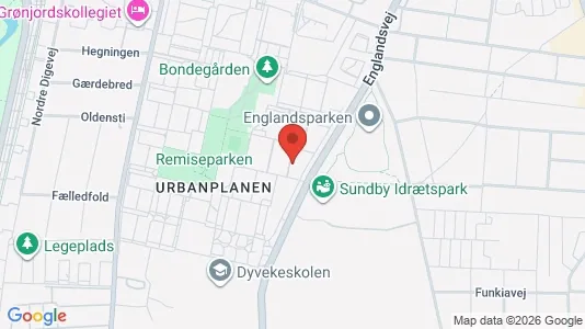 Erhvervslokaler til leje i København S - kort over placeringen