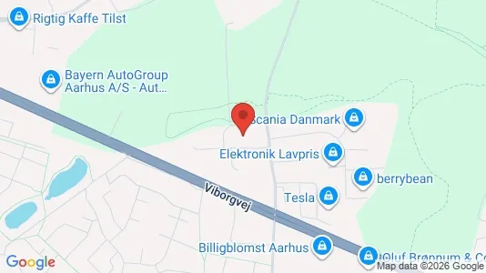 Erhvervslokaler til leje i Århus V - Foto fra Google Street View