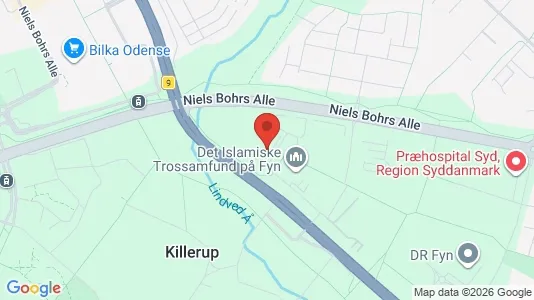 Kontorlokaler til leje i Odense SØ - Foto fra Google Street View
