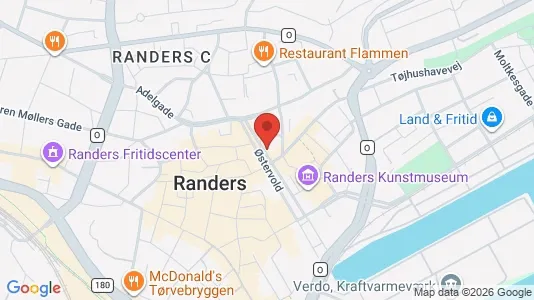 Kontorlokaler til leje i Randers C - Foto fra Google Street View