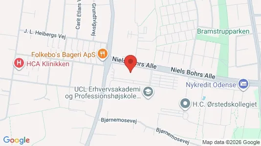 Kontorlokaler til leje i Odense M - Foto fra Google Street View
