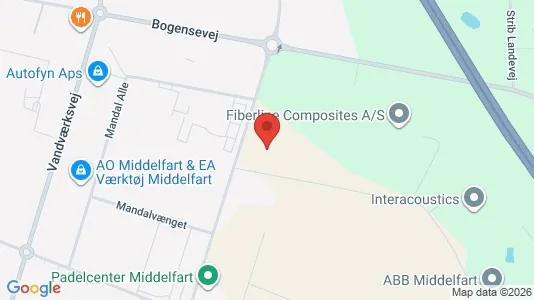 Lagerlokaler til leje i Middelfart - Foto fra Google Street View