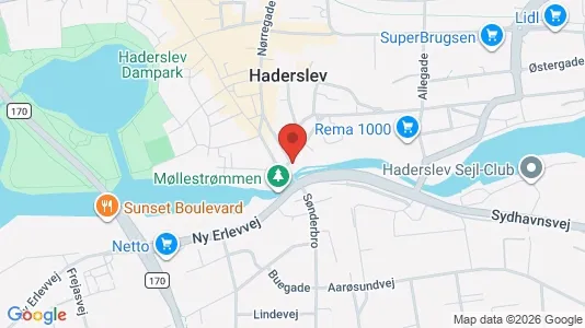 Kliniklokaler til leje i Haderslev - Foto fra Google Street View