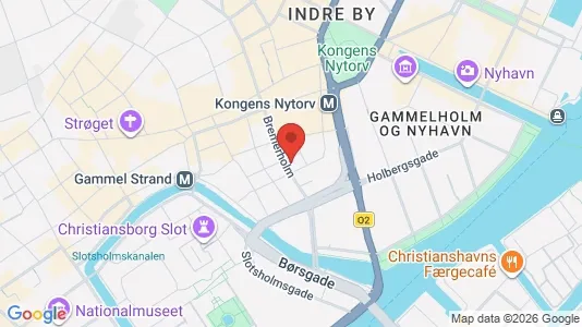 Kontorlokaler til leje i Frederiksberg C - kort over placeringen
