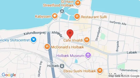 Kontorlokaler til leje i Holbæk - Foto fra Google Street View