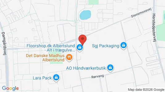 Kontorlokaler til leje i Albertslund - Foto fra Google Street View