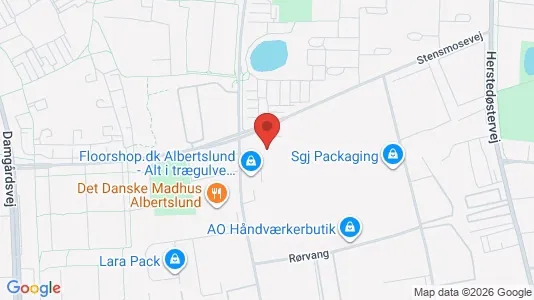 Kontorlokaler til leje i Albertslund - Foto fra Google Street View