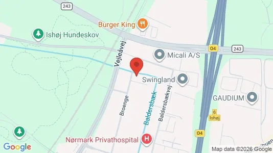 Lagerlokaler til leje i Ishøj - Foto fra Google Street View
