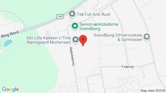 Erhvervslokaler til leje i Svendborg - Foto fra Google Street View