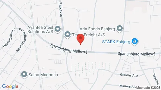Lagerlokaler til leje i Esbjerg Ø - Foto fra Google Street View