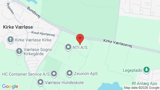 Erhvervslokaler til leje i Værløse - Foto fra Google Street View