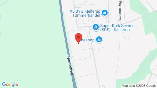 Lagerlokaler til leje i Kjellerup - Foto fra Google Street View
