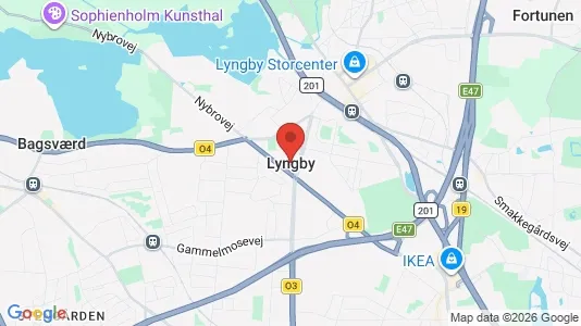 Kontorlokaler til leje i Kongens Lyngby - Foto fra Google Street View