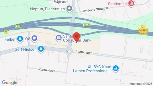 Kontorlokaler til leje i Hvidovre - Foto fra Google Street View