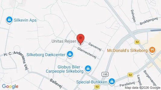 Kontorlokaler til leje i Silkeborg - Foto fra Google Street View