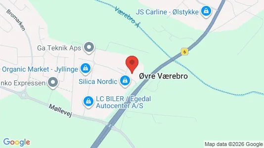 Kontorlokaler til leje i Jyllinge - Foto fra Google Street View