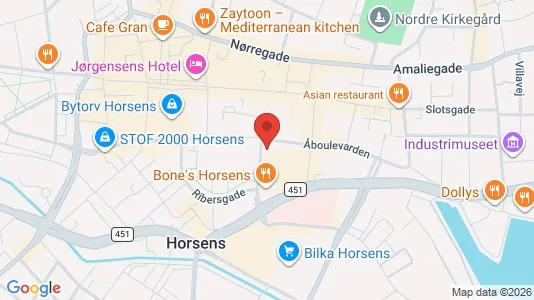 Kliniklokaler til leje i Horsens - Foto fra Google Street View