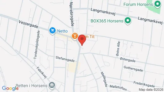 Kontorlokaler til leje i Horsens - Foto fra Google Street View
