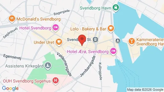 Erhvervslokaler til leje i Svendborg - Foto fra Google Street View