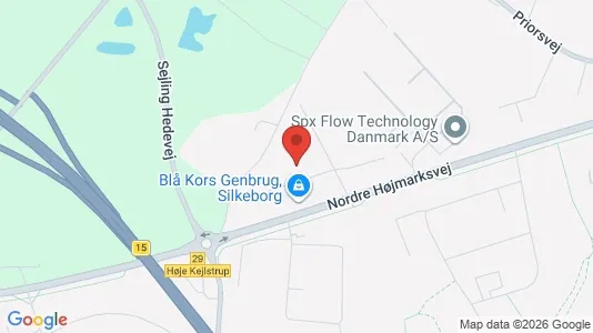 Kontorlokaler til leje i Silkeborg - Foto fra Google Street View