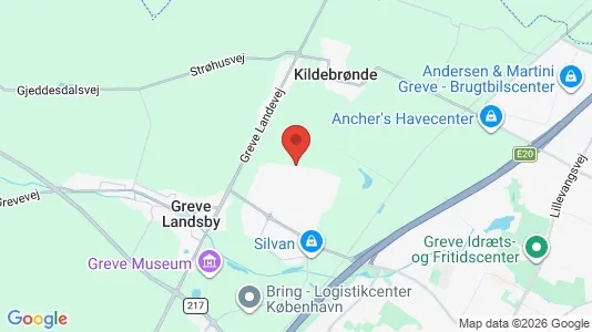 Lagerlokaler til leje i Greve - Foto fra Google Street View