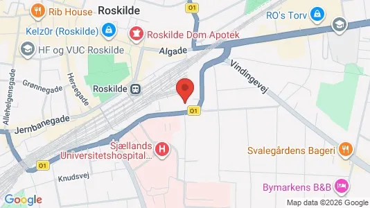 Kontorlokaler til leje i Roskilde - Foto fra Google Street View