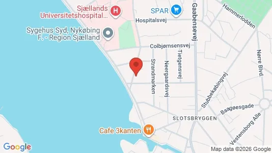Garager til leje i Nykøbing Falster - Foto fra Google Street View