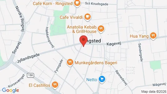 Kliniklokaler til leje i Ringsted - Foto fra Google Street View