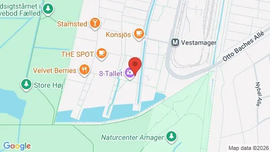 Kontorlokaler til leje i København S - kort over placeringen
