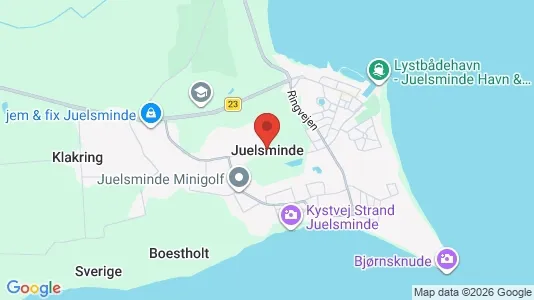 Erhvervslokaler til leje i Juelsminde - Foto fra Google Street View