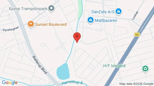 Lagerlokaler til leje i Herlev - Foto fra Google Street View