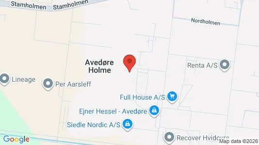 Lagerlokaler til leje i Hvidovre - Foto fra Google Street View